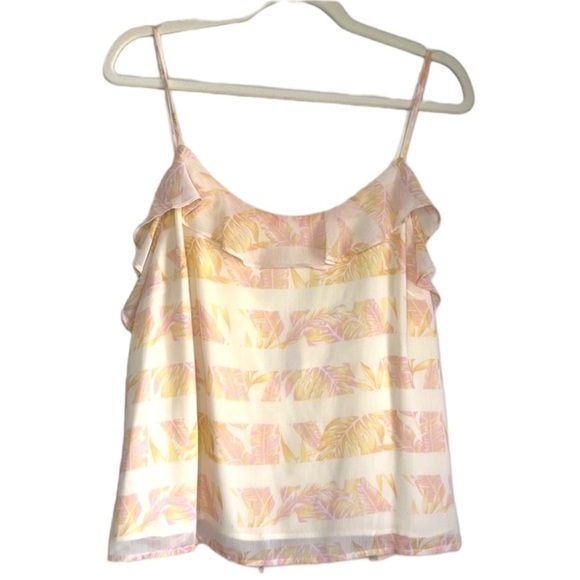 ModCloth Ruffled Flowy Camisole Size XL - Picture 1 of 6